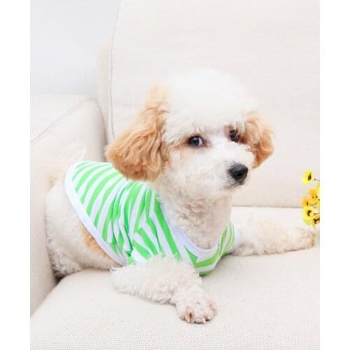 Summer Dog Clothes Dogs Jacket Floral Printed Dog Cat T-shirt Hawaii Beach Style Casual Dog Clothing For Spring Summer