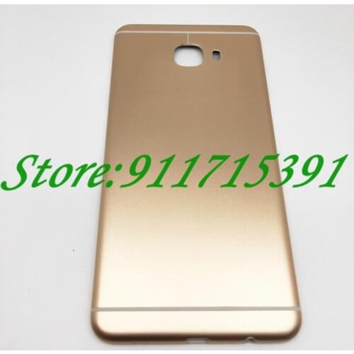 Metallic Material Back Battery Cover Case Door Housing Cover Frame For Samsung Galaxy C7 C7000 Back Cover Case