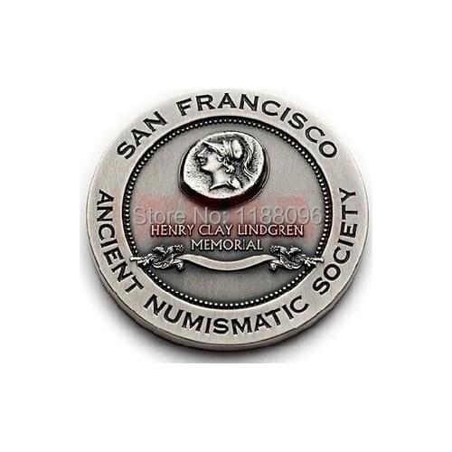 Metal coins Crafts cheap ancient Commemorative Coins Wholesale plated antique silver coins