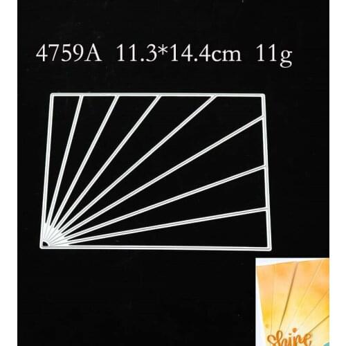 2021 Line Metal Cutting Dies DIY Scrapbooking Paper Photo Album Crafts Knife Mould Cards Embossing Mold Stencils for Decor