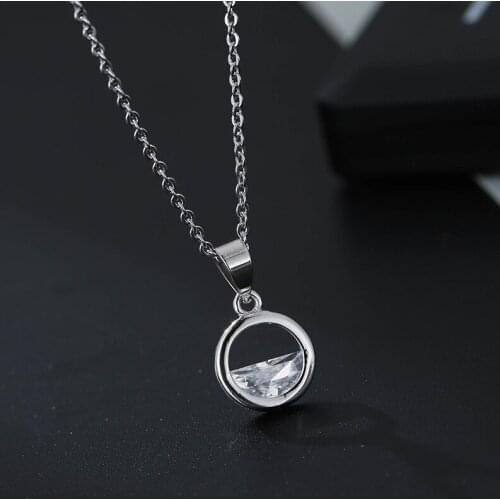 Trendy Circle Choker Necklaces For Women Fashion Long Sweater Chain Necklaces 2021 Party Jewelry Gift