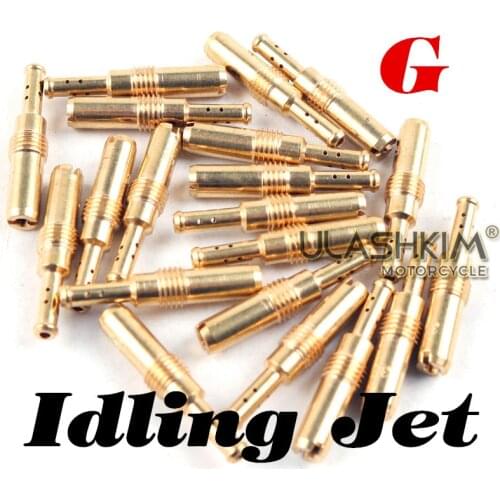 Motorcycle carburetor repair parts idling jet GY6 50 125 150 Majesty YP250 YZ16 CB125 CBF150 EN125 CG125 CG150 CG200 XV250 JOG