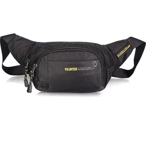 Men Oxford Fanny Waist Pack Hip Fanny Bag Waterproof Military Travel Top Quality Male Messenger Sling Chest Pack Bum Belt Bags