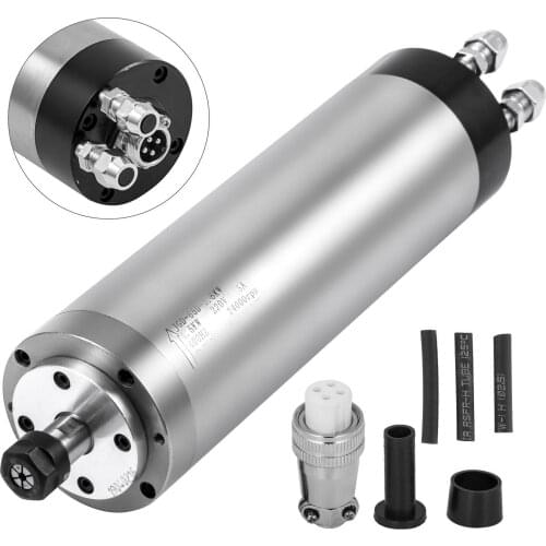 1.5KW Water Cooled Spindle Motor Spindle Motor For CNC Engraving Spindle Motor ER11 Water Cooled Spindle Motor