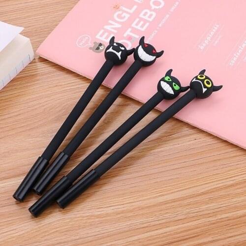 20 PCs Creative Bullhead Gel Pen wholesale Bull Water-Based Paint Pen Cute Learning Stationery Cartoon Pen