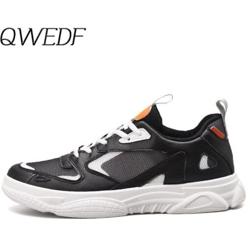 2019 New Platform Sneakers Non-slip Wear-resistant Mens Vulcanized Shoes Mixed Color Platform Shoes Mens Crawl Shoes N1-12