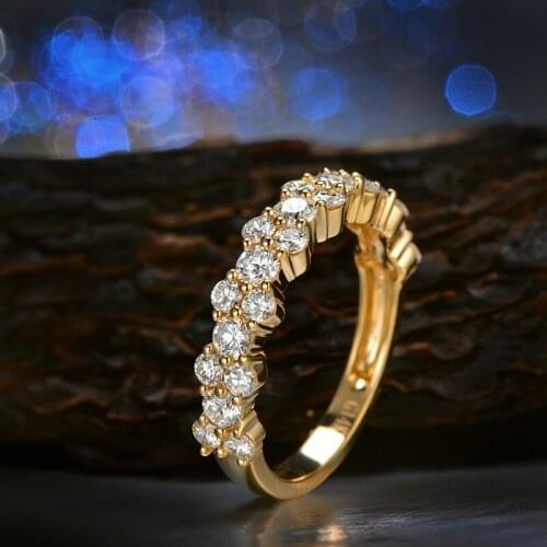 CAIMAO Rings With Diamonds