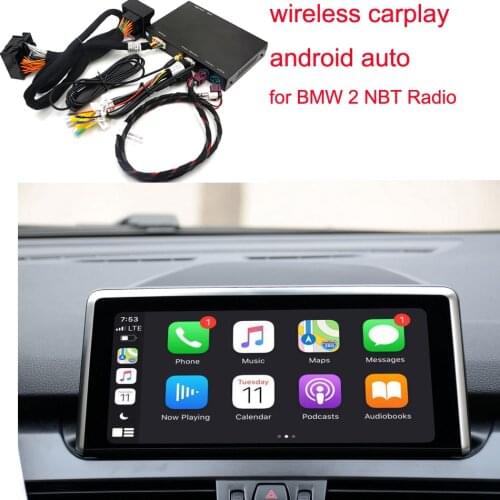 CarPlay Wireless for BMW 2 Series F22 Coupe F23 Convertibl F45 2013-2016 NBT ID4 Style Android Auto Mirror Link AirPlay