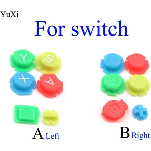 Colorful ABXY Directions Keys Buttons Joystick for Nintendo Switch NS NX Controller Joy-con /For Joy Con Left Right Controller