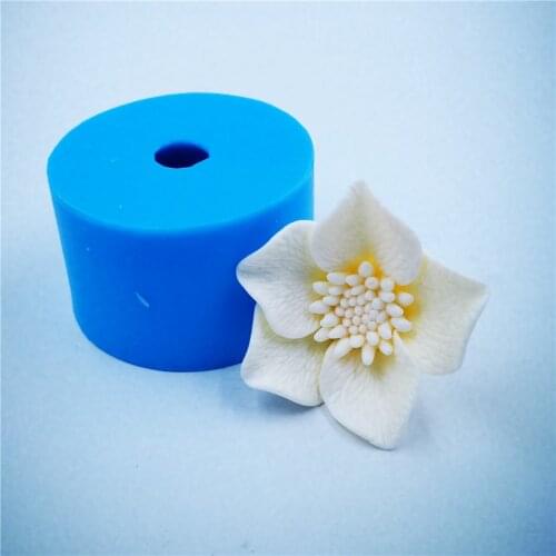 Epoxy UV Resin Flower Molds Rose Mold Fondant Chocolate Silicone Mold Candy Moulds Cake Decoration Mold Soap Candle Mould