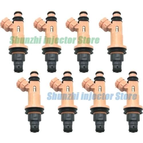 8pcs Fuel Injector Nozzle For Lexus LS400 LS430 GS400 SC430 23250-50030 23209-50030 2325050030 2320950030
