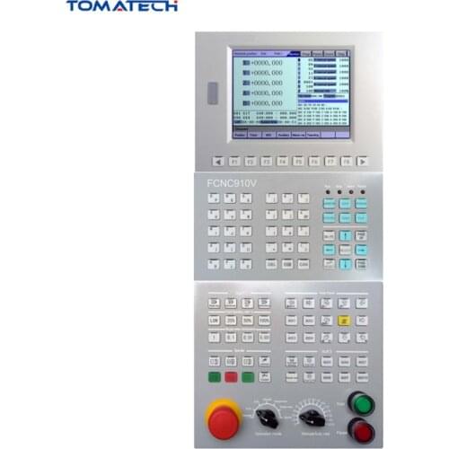 Vertical Type 8" display VMC CNC milling machine tool 5 Axis CNC controller with ATC tool changer