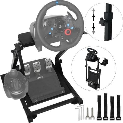 Racing Simulator Steering Wheel Stand for G27 G29 PS4 G920 T300RS 458 T80 T300RS, TX F458 & T500RS