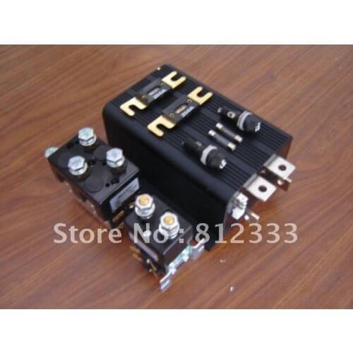 CURTIS CONTROLLER ACCESSORY PACKS 1204M 5201 36V 48V 275A CONTACTOR THROTTLE METER HORN FUSE 9 IN 1 FOR ELECTRIC FORKLIFT