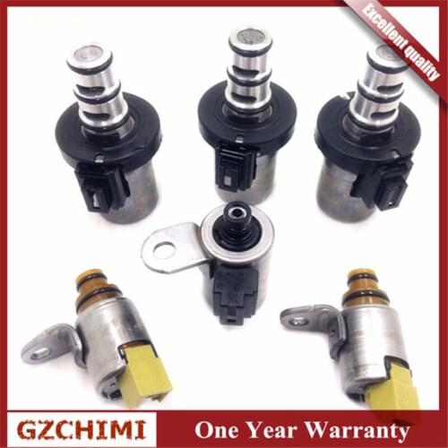 Set Of 6 Tested 4F27E Fnr5 Transmission Solenoid For Ford Sspcc Sspcb Sspca