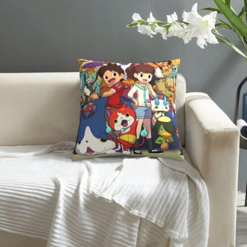 Yo Kai Watch pillowcase printed cushion cover sofa waist pillow pillow cover