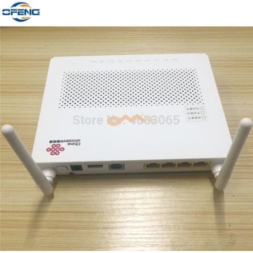 Secondhand 99% New Huawei HG8347R epon onu for fiber optic network router,1GE+3FE+1TEL+1USB+wifi, English firmware