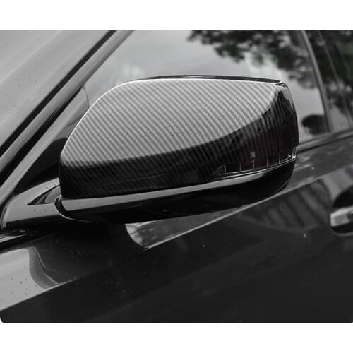Fit for Cadillac CT5 CT6 refitting rearview mirror cover protection case, reversing mirror cover decoration carbon fiber