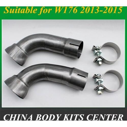 Suitablefor W176 A180 A200 A220 A250 A45 STYLE diffuser tubes exhayst connectors tubes 2013-2016 A-class