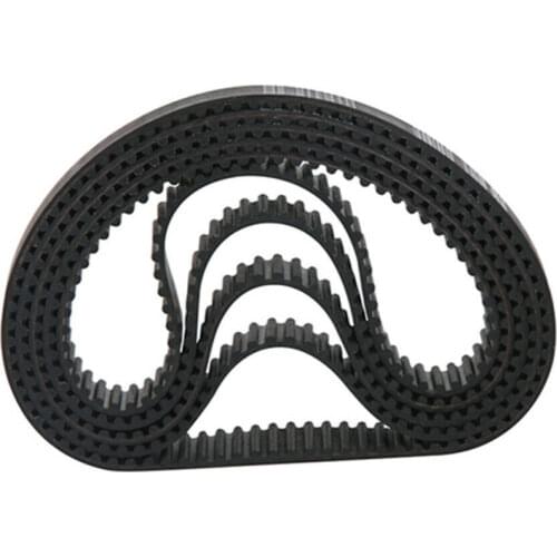 HTD 5M 370/375/380/385/390/395/400/405mm Timing Belt Arc Teeth 5mm Pitch For 15mm Width Rubber Drive Belt Synchronous Belt