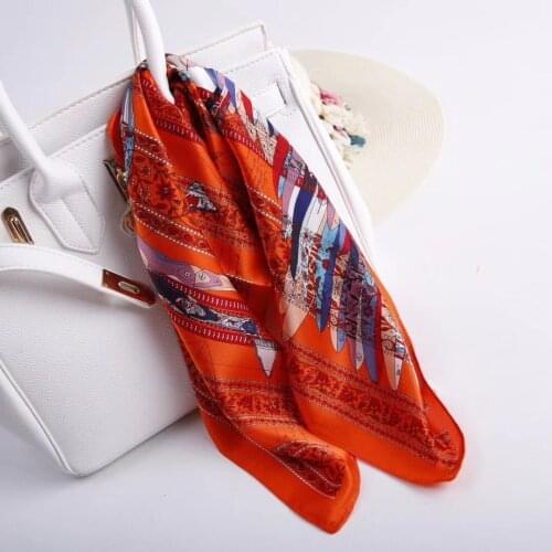 Gorgeous SQUARE 100% Real Mulberry SILK SCARF Silk Satin Neckerchiefs factory sale MIXED 20 pcs/lot #4100