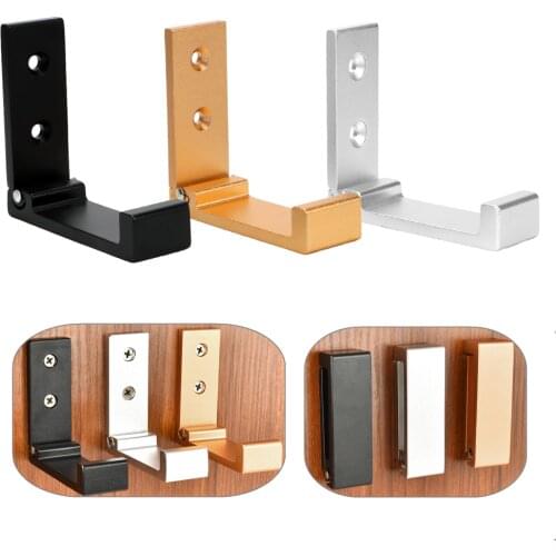 Folding Hooks Clothes Towel Coat Rack Rustproof Towel Hooks Creative Wall Door Clothes Hangers Aluminum Alloy