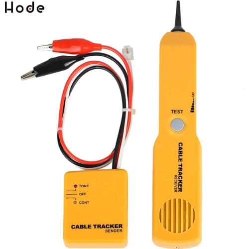 RJ11 Network Phone Telephone Cable Tester Toner Wire Tracker Tracer Diagnose Tone Line Finder Detector Networking Tools