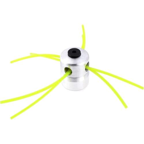 Aluminum Alloy Trimmer Head Lawn Mower Hay Mower Head With Mower Rope Mounting Washer And Wrench