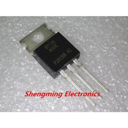 10PCS BT136-800E BT136 TO-220 4A 800V transistor