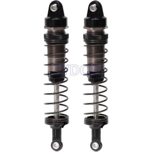 2pcs Aluminum Front / Rear 98mm Shock Absorber w/4mm Shaft MSV398 For HPI SAVAGE XS FLUX