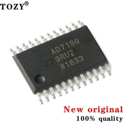 3pcs / lot new original Ad7190bruz-rel tssop-24 PGA 24 bit Σ-Δ Analog to digital converter ADC