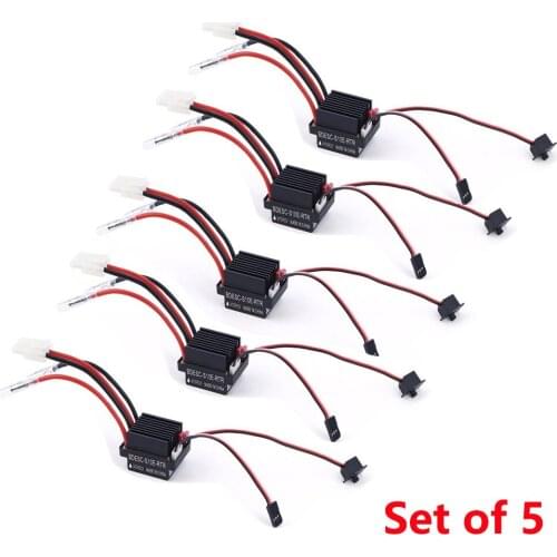 5pcs/lot 320A Ship & R/C Hobby 6-12V Brushed Motor Speed Controller ESC 320A Brushed Motor Speed Controller RC Car and Boat