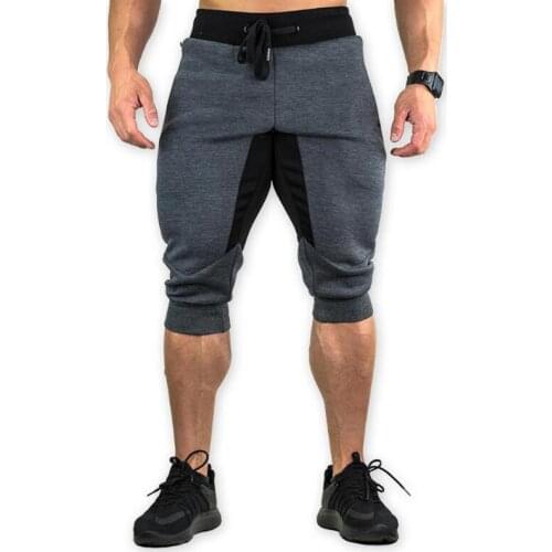 Autumn Brand Gyms Calf Length Pants Men Joggers Casual Sweatpants Trousers Sporting Clothing High Quality Bodybuilding Pants