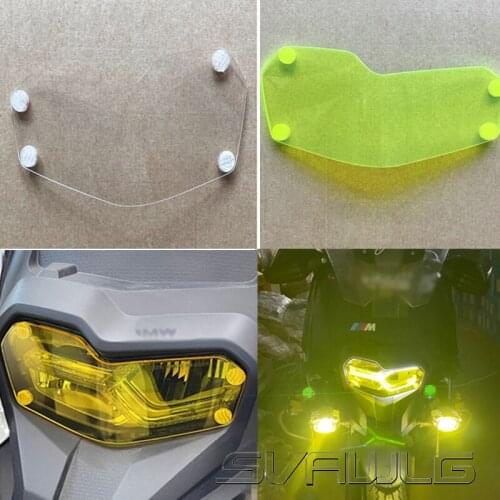 C400X Motorcycle Headlight Headlamp Protector Guard Cover Cap For BMW C400X Light Protection