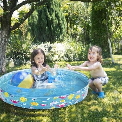 Baby Inflatable Swimming Pool Infants Ocean Balls Water Playing Bathtub Outdoor Children Basin Bathtub Kids Pool PVC Play Toys