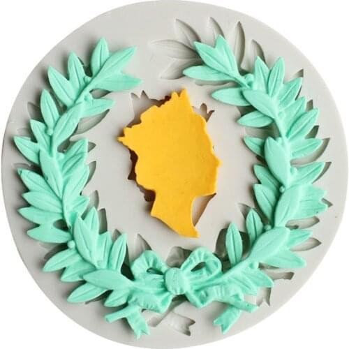 Goddess peace shape mold, silica gel decoration tool, chocolate cake, candy mold, candy crafts