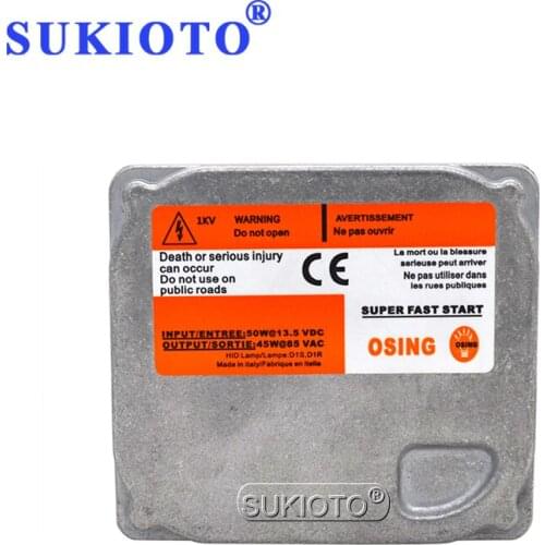 SUKIOTO OEM 45XT5 D1S D1R Xenon Ballast 12V 45W Auto Car Headlight HID Ballast Control Unit For Original D1S Xenon Lamp Bulb Kit