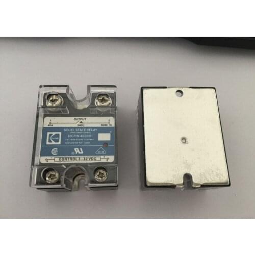 1PCS mager 40A SSR, input 3-32VDC output 24-480VAC single phase solid state relay