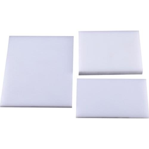3 size Plastic Sheet Board DIY Craft Leather Grinding Scraping Plate Cutting Pad for Leather Craft Handworking