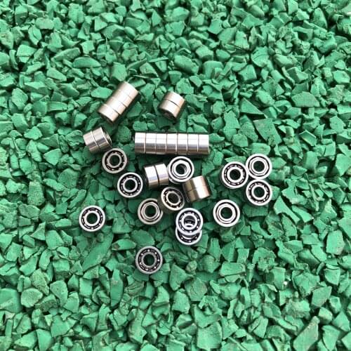 50pcs/100pcs/500pcs high quality MR52K open miniature ball bearing 2x5x2 mm deep groove ball bearings 2*5*2 model bearing