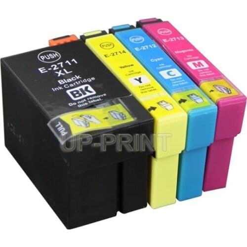 UP 12pcs 27XL T2711 ink cartridge For WorkForce WF7110 WF7610 WF7620 WF3620 WF3820 WF3640 3640D 7110DTW 7610DWF 7620D printer