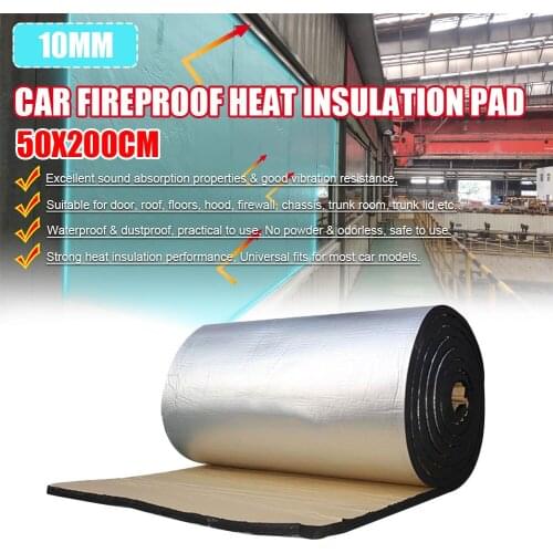 Car Cover Aluminum Foil Sound-proof Cotton Fire-proof And Sound-proof Insulation Pad 50*200c Car Cover Sound-proof Cotton