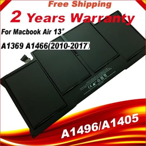 A1496 Battery For Apple MacBook Air 13" A1466(Mid 2013 / Early 2014 /2015 ) with 2 Screwdrivers