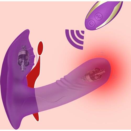 Wearable Butterfly Dildo Vibrator G Spot Massager Sex Toys For Women Vibrating Panties Clitoris Stimulator Adult Sex Products