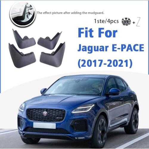 Mudguard For Jaguar E-PACE 2017-2021 E PACE Front Rear 4pcs Mudflaps Mudguards Car Accessories Auto Styline Splash Guard Fender
