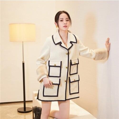 Женские шерстяные пальто DORLA COOL China At AliExpress