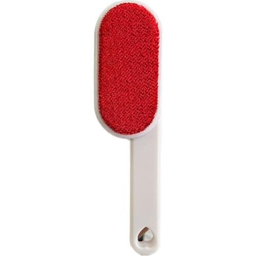 Double Sided Reusable Cleaning Brush Clothes Lint Removal Static Brush Home Coat Suit Brush Pet Hair Remover