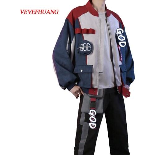VEVEFHUANG Cosplay Costume Whole Sets Adult Men Women Costume Halloween Party Cosplay