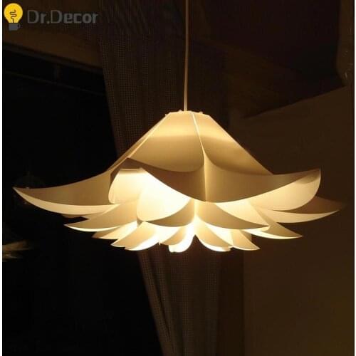 Nordic Creative Minimalist LED Pendant Lights Lighting Flower Hanging Lamp for Living Room Bedroom Decor Home Indoor Lighting