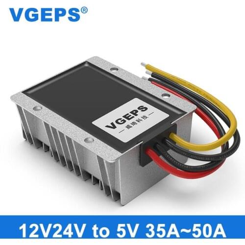12V24V to 5V DC power supply voltage regulator module 8-36V to 5V special waterproof power supply for car LED display
